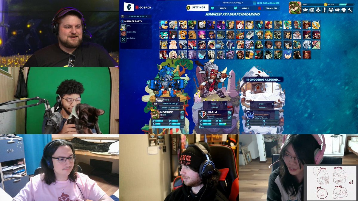 MrSzillaz's tweet image. Today&apos;s dev stream was an absolute blast!!! 🥳🔥
Thank you for the opportunity @Brawlhalla! 🙏🙏🙏
And thank you to @DiffensiveGames, @ZAVANOIA, @ExpiredBL and @ItsSataay, much love! 🫶
#Brawlhalla #BrawlhallaPartner #UbisoftPartner