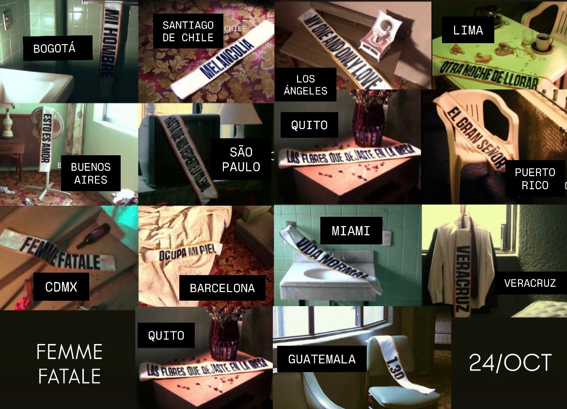 tracklist desbloqueado de FEMME FATALE!! <a href="/monlaferte/">Mon Laferte</a> ❤️‍🔥

que nos espera mañana en cada ciudad? 👀