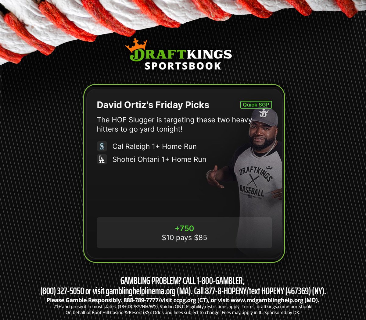 davidortiz's tweet image. you already know 🤷‍♂️ @DKSportsbook #dkpartner