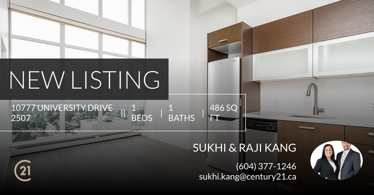 📍 New Listing 📍 Take a look at this fantastic new property that just hit the market located at 10777 University Drive 2507 in Surrey. Reach out here or at (604) 377-1246 for more information homeforsale.at/10777_UNIVERSI…