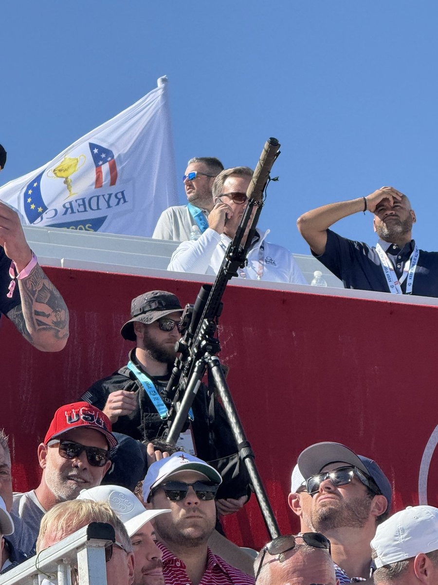 Looking like this might be the only guy who can stop the Europeans from winning the Ryder Cup at this point…😆
#RyderCup2025 
#ryderCup 
#ItsOver