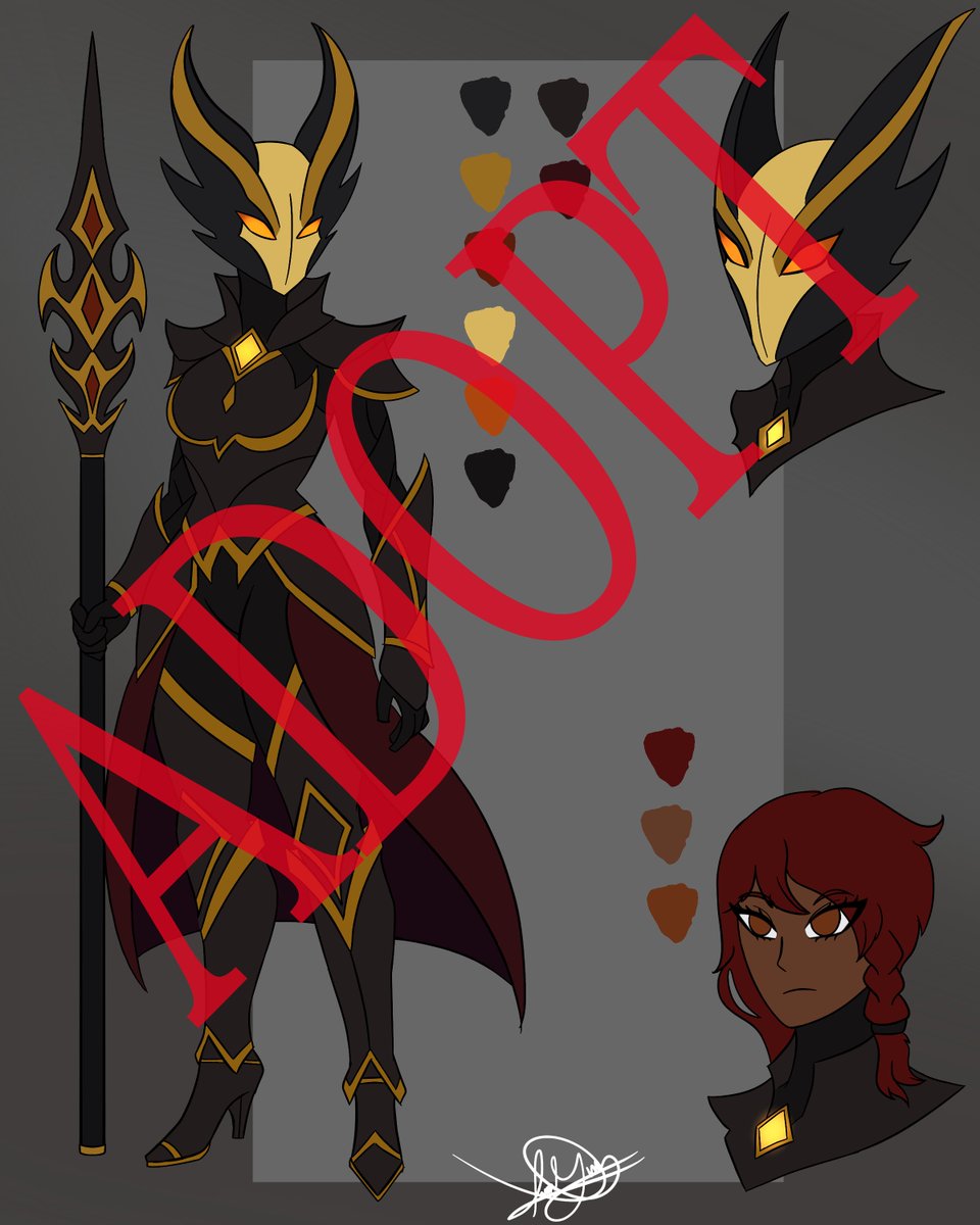 les muestro un adoptable que hice y vendí ayer sjsjsj 
hare mas variantes de este en esta semana si no me ocupo en otras cosas claro