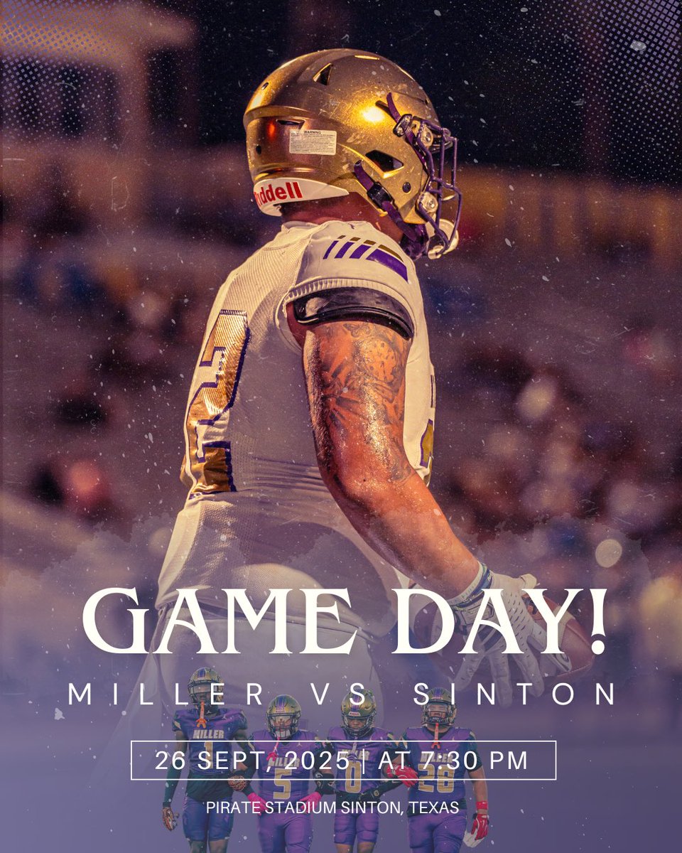 Big game tonight @ state ranked Sinton! The atmosphere will be lit 🔥. Love the BIG stage! Northside Corpus Christi &gt; <a href="/AdrianLJ_27/">Adrian Luna</a> <a href="/Espn_Cole08/">Espn Cole</a> <a href="/DBrantley94283/">Dexter Brantley</a> <a href="/KhalilDavis0/">Khalil Davis</a> <a href="/DrippyxCJ3/">Charles Perry (CJP)</a> <a href="/LarissaLiska/">Larissa Liska</a> <a href="/ChrisThomasson7/">Chris Thomasson - KIII Sports</a> <a href="/qmartinez/">Quinton Martinez</a> <a href="/reycastillo361/">Rey Castillo</a> <a href="/MICSportsNetwrk/">MIC Sports Network</a> <a href="/UILFoootball/">UIL Football</a>