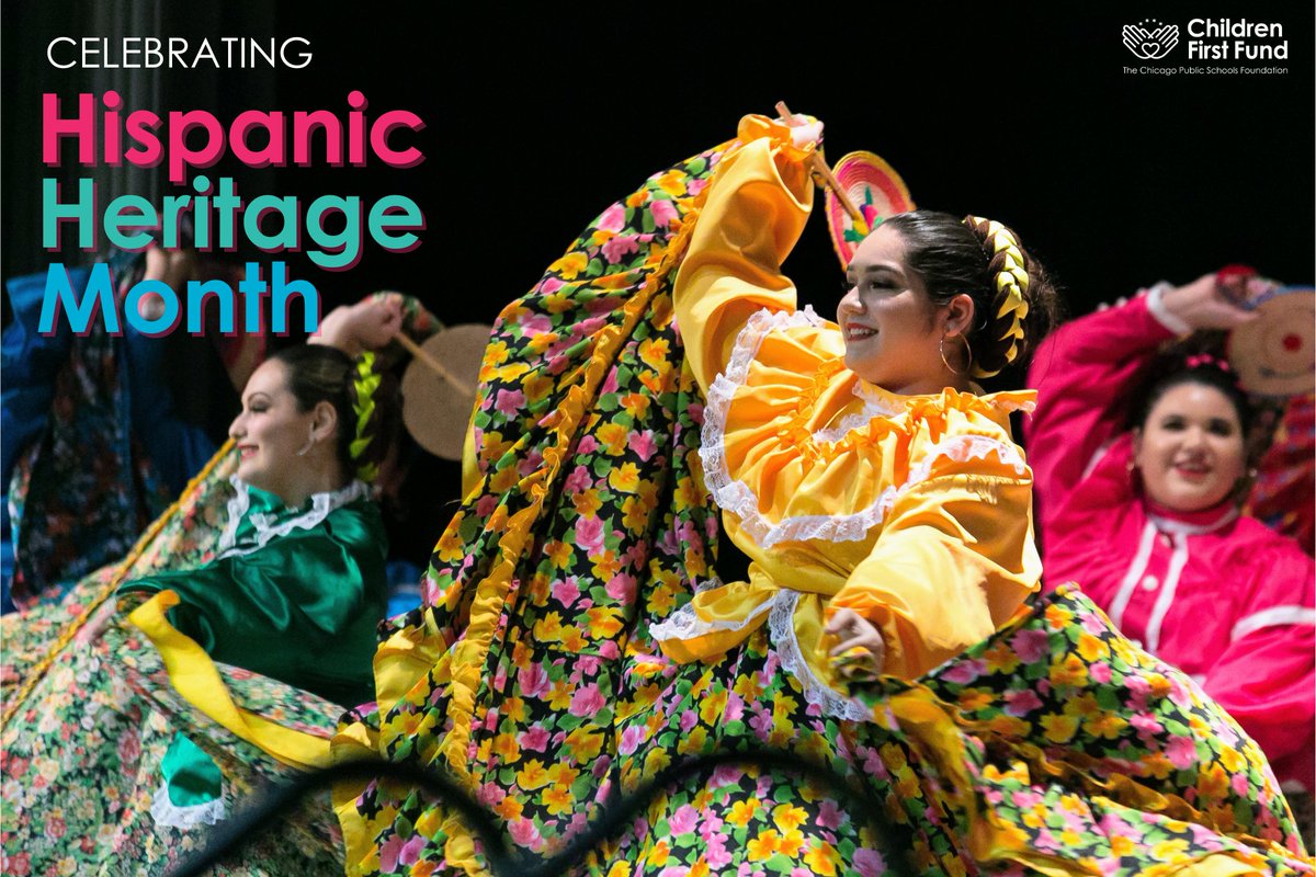 ChiFirstFund's tweet image. This Hispanic Heritage Month, Children First Fund celebrates the vibrant histories, cultures, and contributions of Latino communities across Chicago. 🌟

We are proud to support CPS students and schools as they honor the voices, traditions, and leadership that inspire learning…