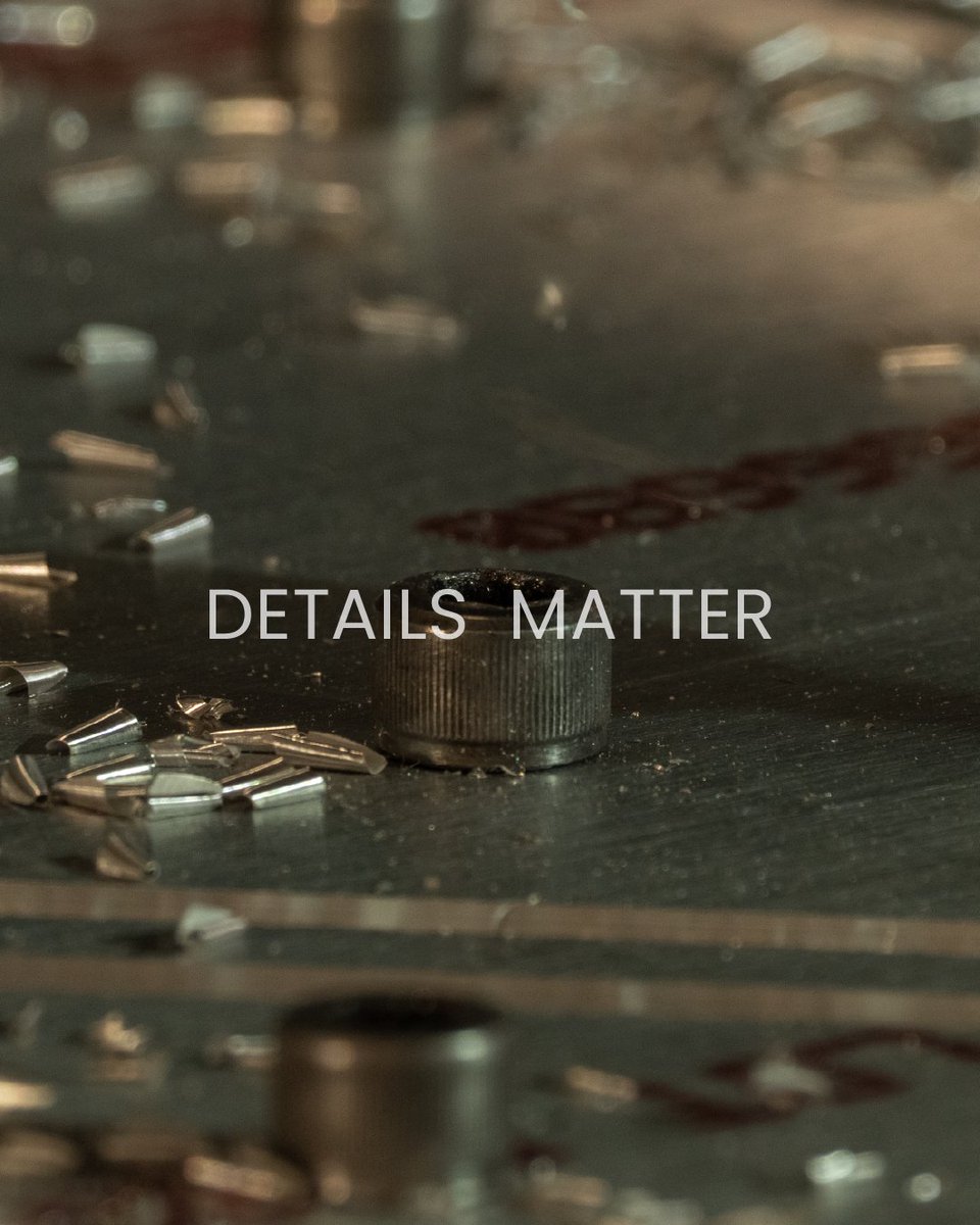 fmsaero's tweet photo. It’s All in the Details.

At FMS, we believe the little things make the biggest difference. That’s why every one of our machines is carefully monitored by masters of their craft—ensuring your parts, racks, operator workstations perform at their absolute best for your mission. https://t.co/GhXik3cXB6
