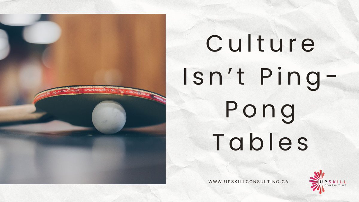 UpskillHr's tweet image. 🏓 Lesson #5: Culture Isn’t Ping-Pong Tables

Try this:
Define your team’s culture in behaviours:
➡️ “We assume good intent.”
➡️ “We give feedback in the moment.”
➡️ “We don’t gossip - we clarify.”

#HRLessons #HRBlogs #UpskillHR