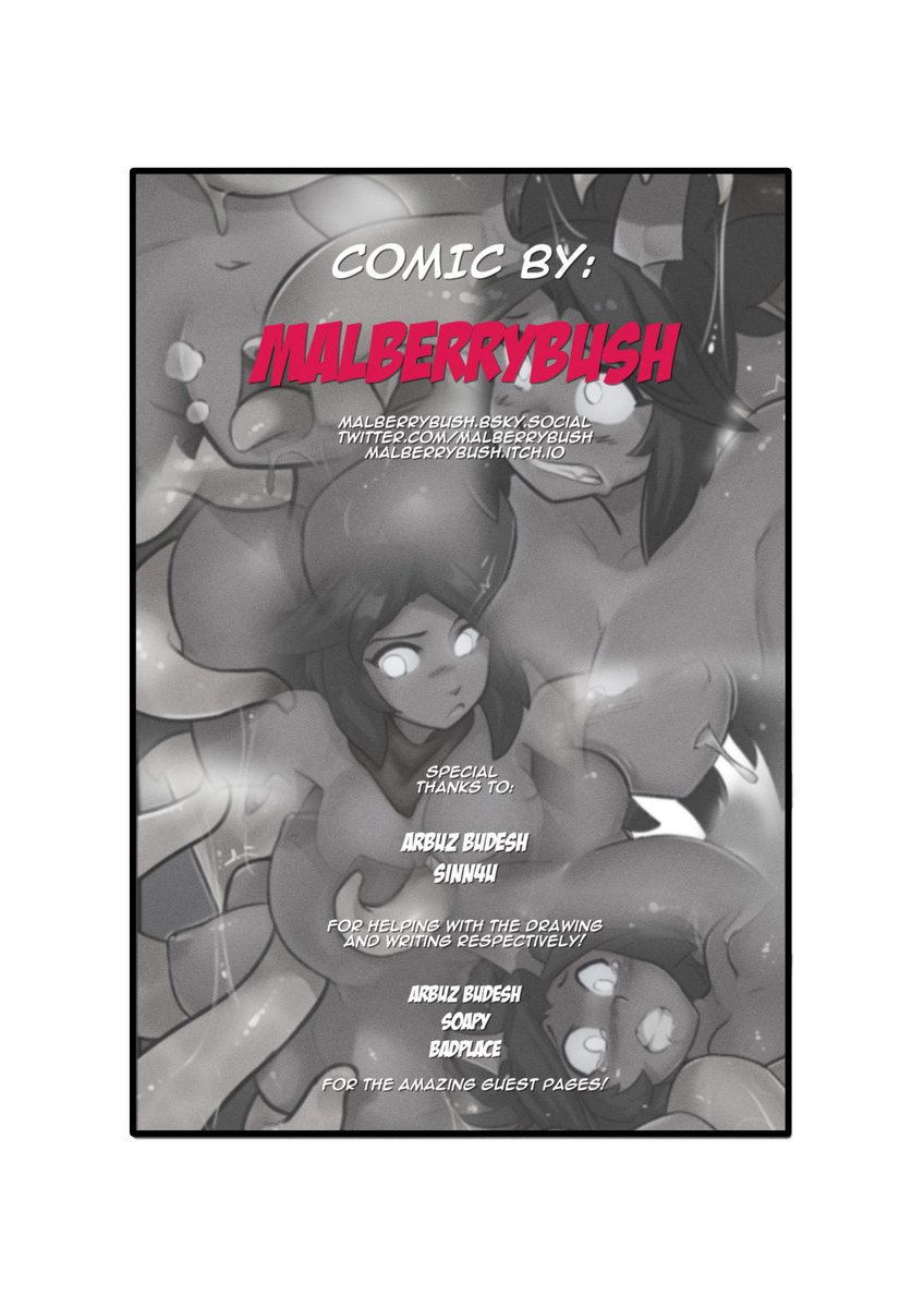 It's done! At last! CHEST DEEP is now officially finished and published.

A 11-page Full-Colour Kinky Comic about a touchy Rogue and a touchier chest.

Also including a trio of guest drawings!

malberrybush.itch.io/chest-deep