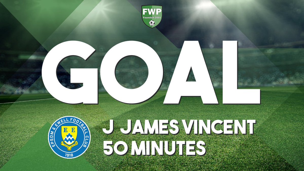 GOAL: EPSOM &amp; EWELL 2-0 Chipstead - Jason James vincent (50') fwp.co/5KXum2