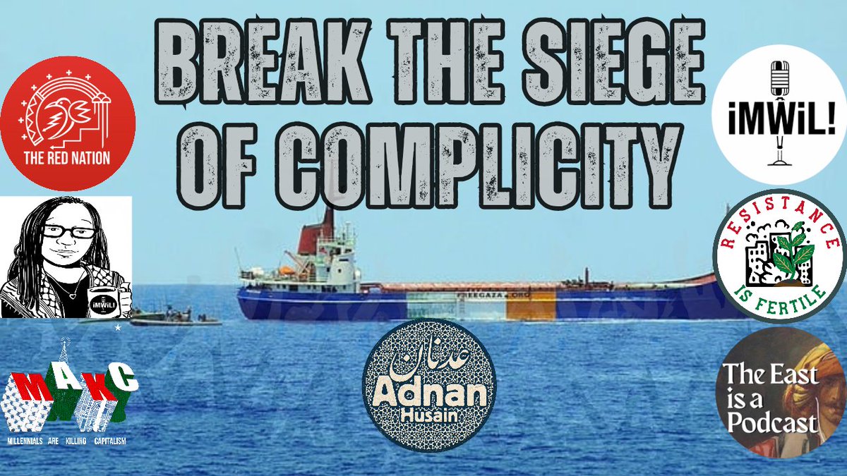 Calling all "The Free Peoples of the World"... A vital fundraiser for <a href="/sameerproject/">The Sameer Project</a>, an online collaboration "Break the Siege of Complicity" discussion I'm hosting w/comrades &amp; streaming on multiple platforms live on Tue, Sep 30th, 11amET. Share it!

On my X account &amp;