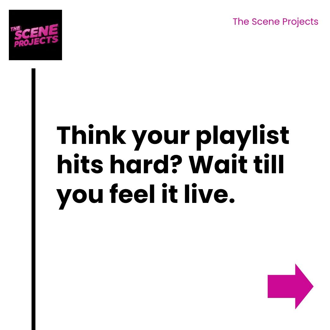 SceneProjects's tweet image. Feel the energy live or whenever you want 🎶

Catch exclusive community performances and soak in the vibes.

Who’s your go-to live artist? Let us know! 👇

#livemusic #communityevents #thesceneprojects #musiclovers #localartists