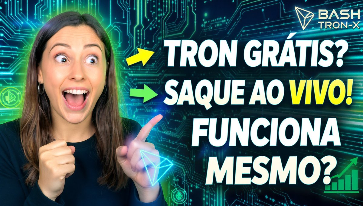 admwlb's tweet image. Mineração GRÁTIS de TRX: BASH TRON-X Continua Pagando em 2025! youtu.be/ryESKvg-gFY?si… via @YouTube