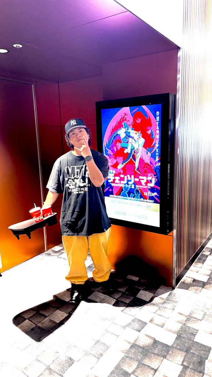 Ito0413's tweet photo. ボンッ。
#劇場版チェンソーマン
#刃渡り二億センチ
#映画館ホルモンT界隈
#日常もホルモンT界隈 https://t.co/R6nXzinBzd