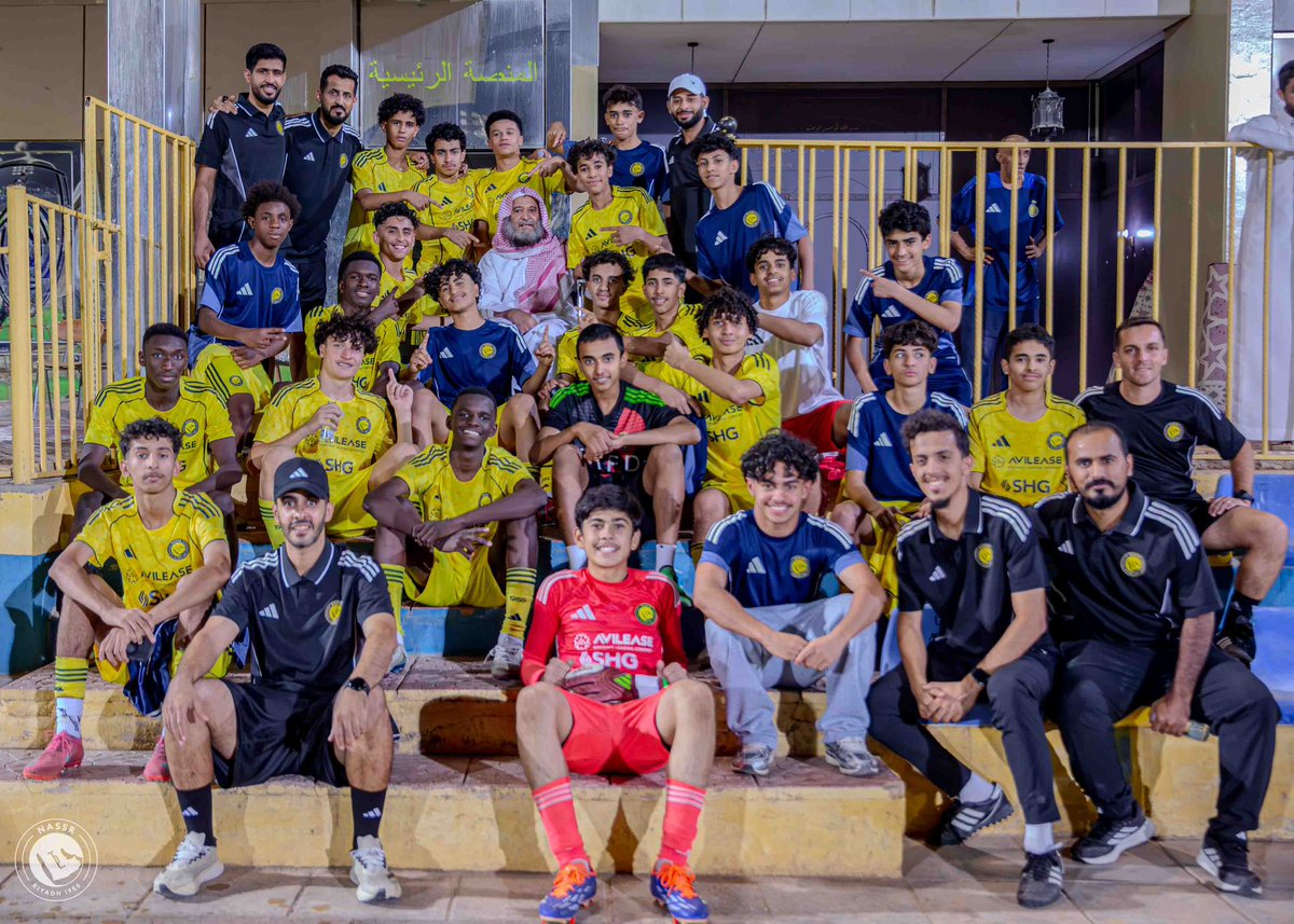 ألعاب النصر المختلفة و الفئات السنية tweet media