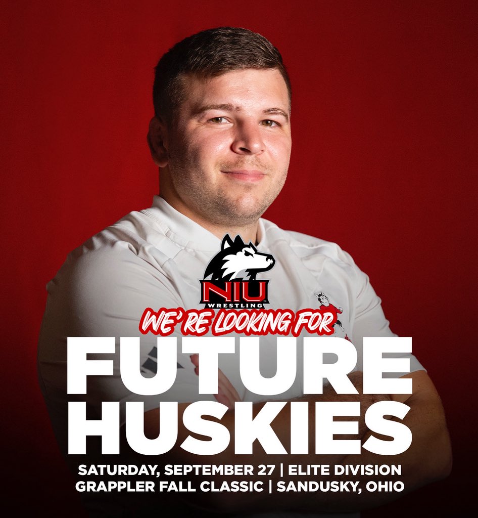 NIUWrestling's tweet image. Hitting the road🚗 looking for future Huskies 🐺

Catch Coach Springer at the Grappler Fall Classic 

#WorkLikeADog