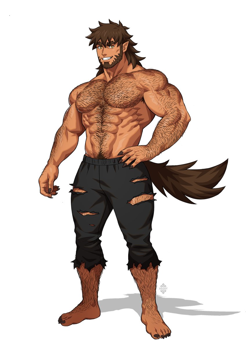 xelgot's tweet image. More werewolf 🐺🔥