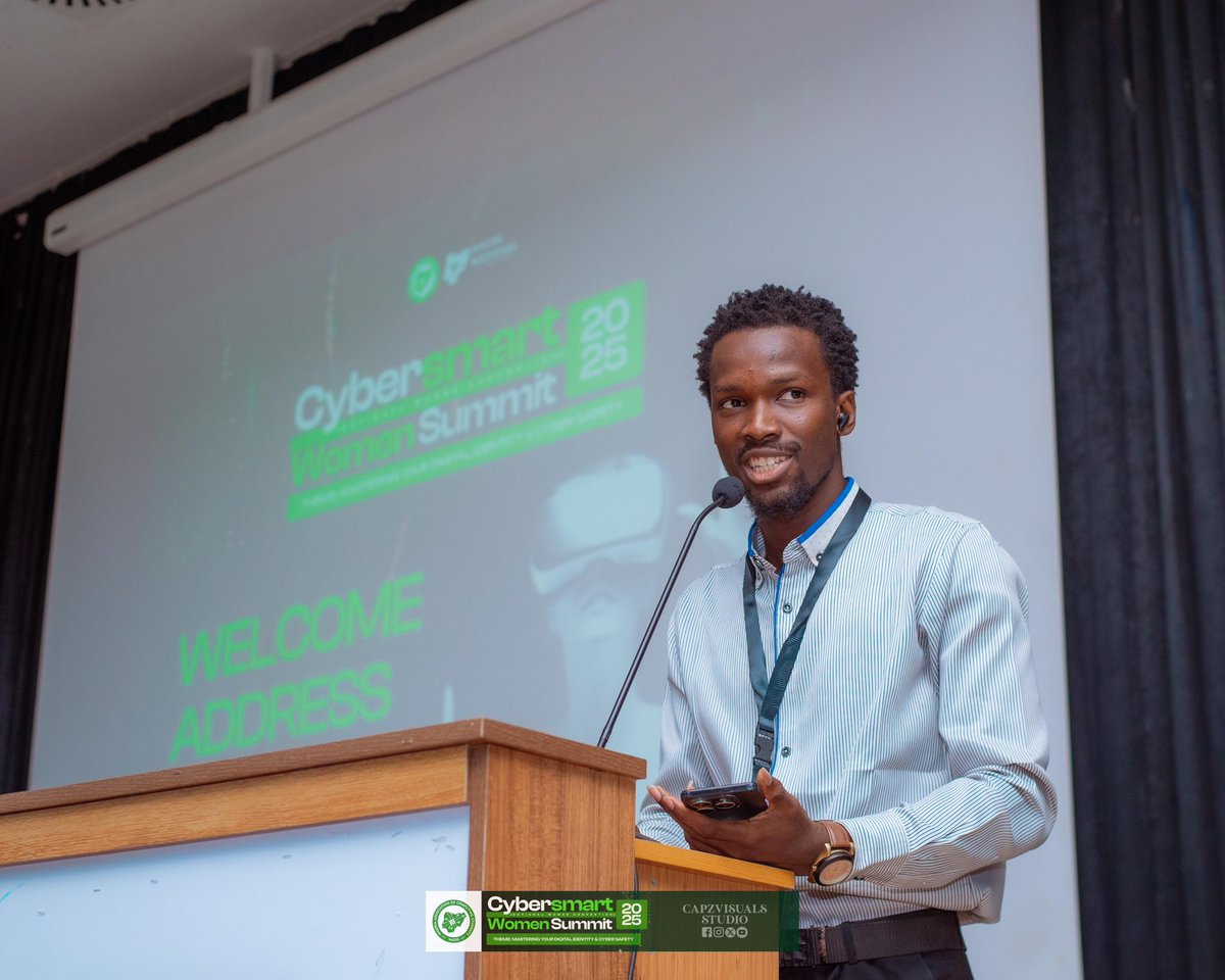 Capzvisuals's tweet photo. NIGERIAN ASSOCIATION OF COMPUTING STUDENTS ( NACOS )
CYBERSMART WOMEN SUMMIT 2025
Master of ceremony
Day1
πΈ @Capzvisuals
@nacosnational
#abujaconnect #abujaphotographer #abujaphotography #CyberSmart2025 #CSWSummit25
#CSW2025 #NACOS #DigitalIdentity https://t.co/74eRxplnLh
