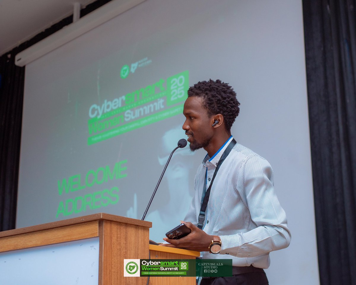 Capzvisuals's tweet photo. NIGERIAN ASSOCIATION OF COMPUTING STUDENTS ( NACOS )
CYBERSMART WOMEN SUMMIT 2025
Master of ceremony
Day1
πΈ @Capzvisuals
@nacosnational
#abujaconnect #abujaphotographer #abujaphotography #CyberSmart2025 #CSWSummit25
#CSW2025 #NACOS #DigitalIdentity https://t.co/74eRxplnLh