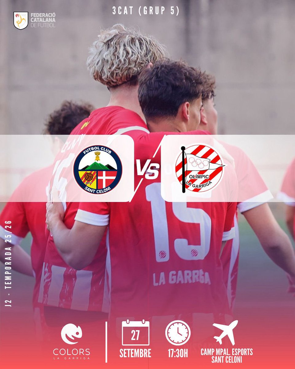 CF Olímpic LaGarriga (@cfolimpic) on Twitter photo Primer desplaçament del filial‼️
#CFOLG
#goreds🔴🔴 Primer desplaçament del filial‼️
#CFOLG
#goreds🔴🔴