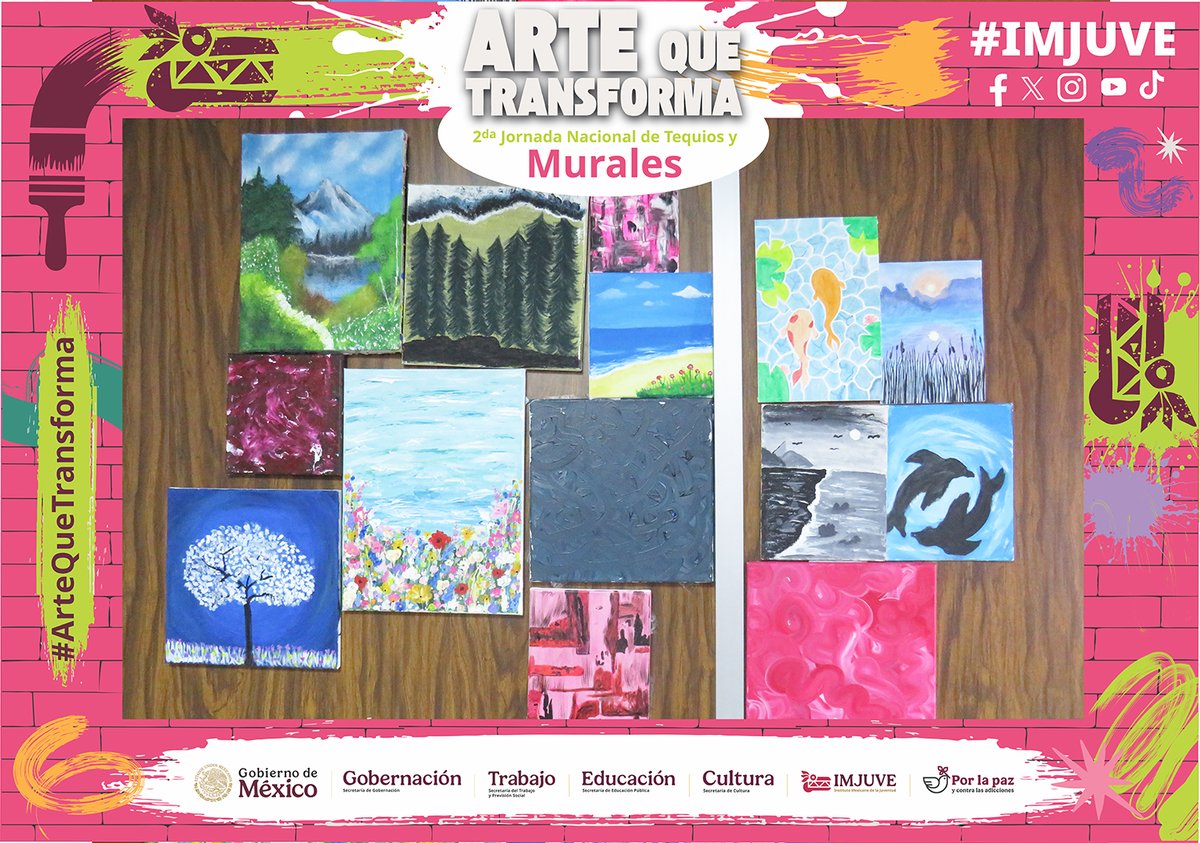 Con entusiasmo y compromiso social, el Instituto Tecnológico de Salina Cruz se sumó este viernes a la 2ª Jornada Nacional de Tequios y Murales por la Paz y contra las Adicciones, iniciativa que busca fortalecer la convivencia y el trabajo comunitario entre los jóvenes