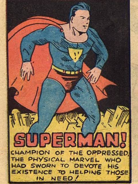 Superman doesn’t live up to his original potential enough. American centered politics always get in the way of it.