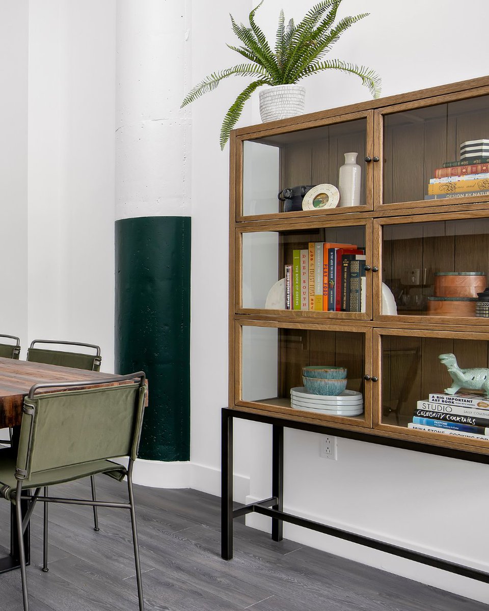 Once a warehouse for Marshall Field’s &amp; Co, now a whole mood. Think sky-high ceilings, industrial windows, and finishes so sleek. This isn’t just an apartment, it’s rustic luxury with a Chicago soul.