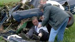 ‘We hit a f*cking swan’.