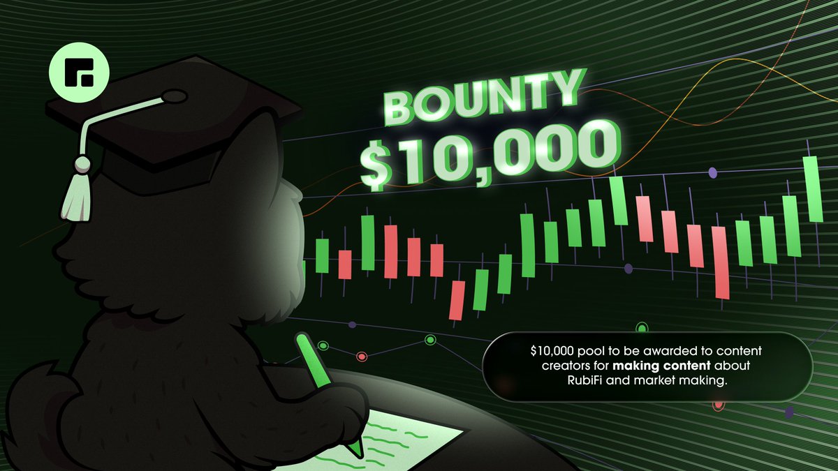 $RUB (@reverseunitbias) on Twitter photo Our Content Bounty is officially live. Earn a share of $10000 when you make content related to Rubifi.
How to participate:
1. Post content on X and tag <a href="/RUB_Intern/">Rubby Intern</a>
2. Go to rub.finance and click 'Community'
3. Fill in the google form Our Content Bounty is officially live. Earn a share of $10000 when you make content related to Rubifi.
How to participate:
1. Post content on X and tag <a href="/RUB_Intern/">Rubby Intern</a>
2. Go to rub.finance and click 'Community'
3. Fill in the google form