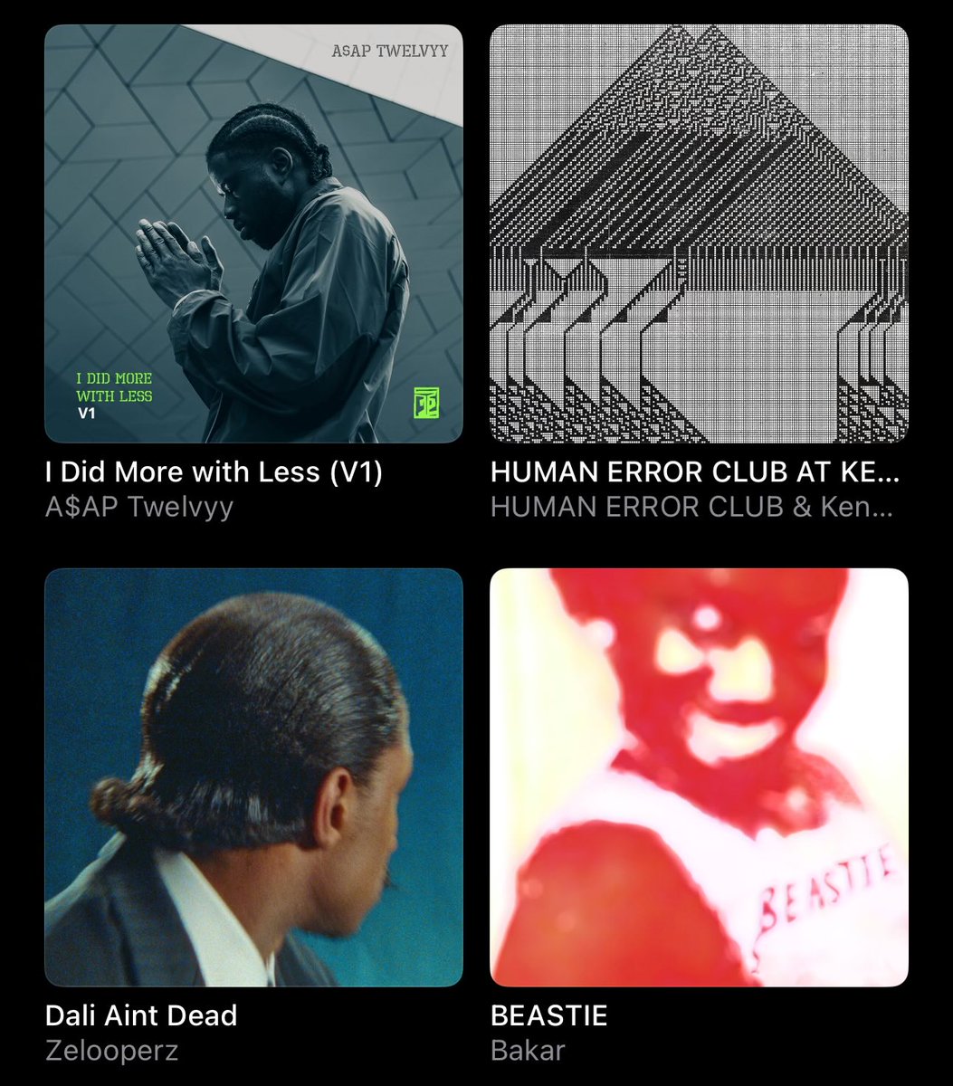 Playlist for the rest of the day