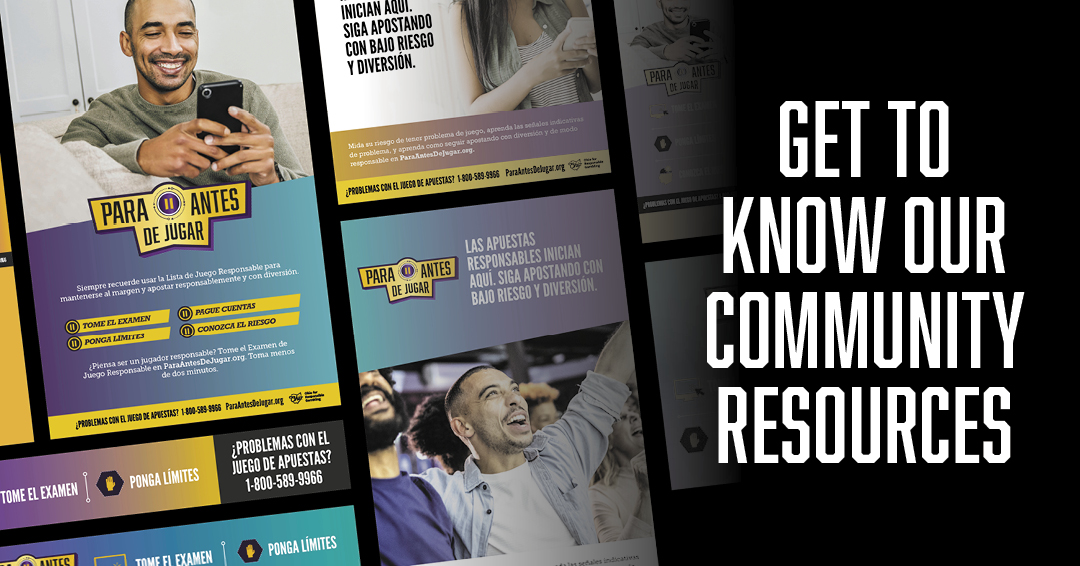 Do you serve a Spanish-speaking community? We offer a wide variety of Spanish language resources to help you encourage responsible gambling and sports betting. Resources can even be customized with your organization’s logo. See our available resources: PauseBeforeYouPlay.org/toolkit/spanis…