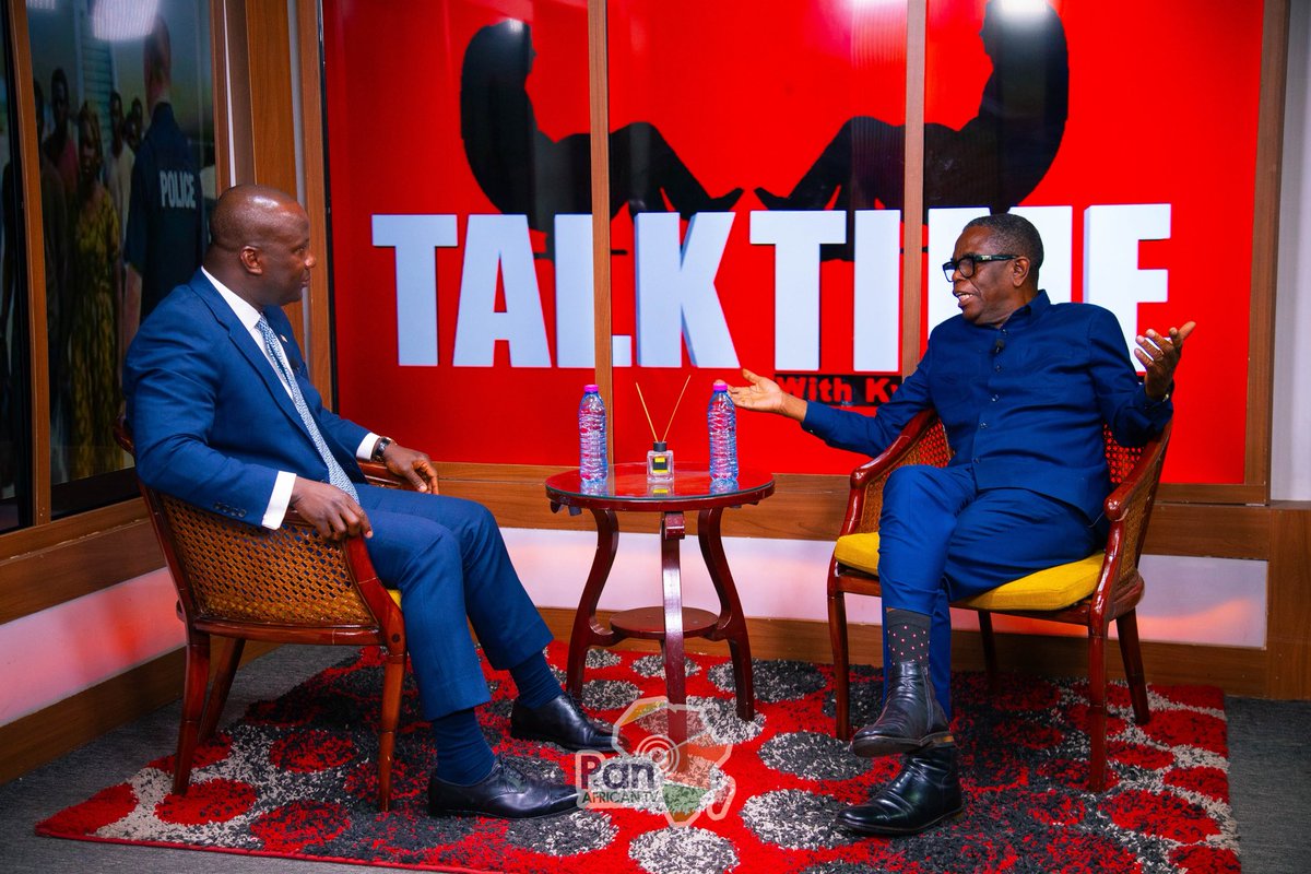 kwesiprattjr's tweet photo. #TALKTIME
Honorable Samuel Abu Jinapor, Ranking Member on the Foreign Affairs Committee of Parliament will be on Talk Time on Pan African Television on Saturday, September 27, 2025, at 8:00 PM. 

He discusses the agreement between the Government of Ghana and the USA allowing the Trump administration to deport West African citizens to Ghana. 

He also condemns Ghana's current position on the genocide in Gaza. 

The Program will be repeated on Sunday, September 28, 2025, at 8:00PM