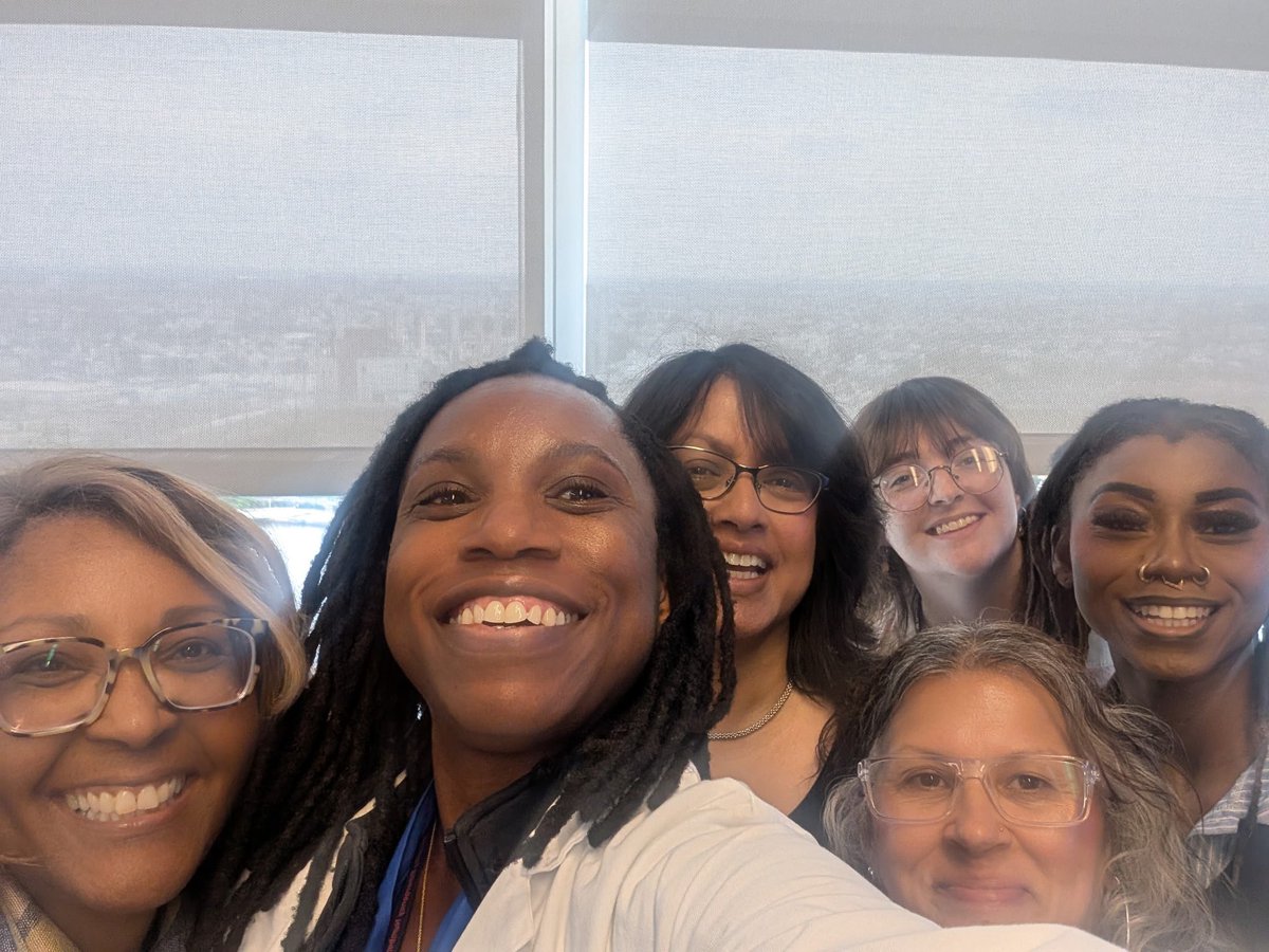 Honored to attend a breast cancer awareness meeting at the Perelman Center for Advanced Medicine Thank you to Amanda Schaffer, Dr. Lola Fayanju, and the team for taking the time to discuss this important cause. #breastcancerawareness #cmahmad