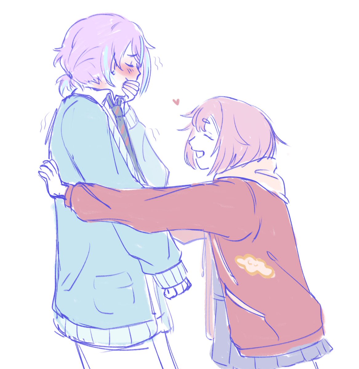 thank u for giving me an excuse to draw emurui kabedon