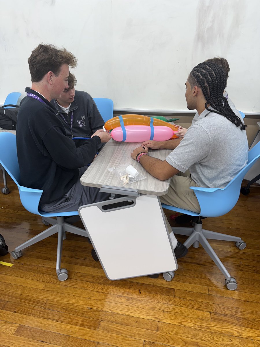 stedmundprep's tweet image. #ThisWeekatSEP - Students in Ms. Sullivan’s Engineering Design class learned about Astrodynamics through creating Balloon Rockets. They applied Newton’s 3rd Law of Motion to design a rocket that would propel upward while carrying weight.
#BoldLearning #UncommonLeaders #SEPFamily