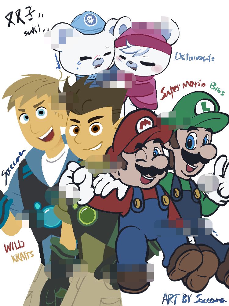 🟥🟩   🟦🟩   ❄️🐻💙❄️🐻💗
#SuperMarioBros #WildKratts #Octonauts