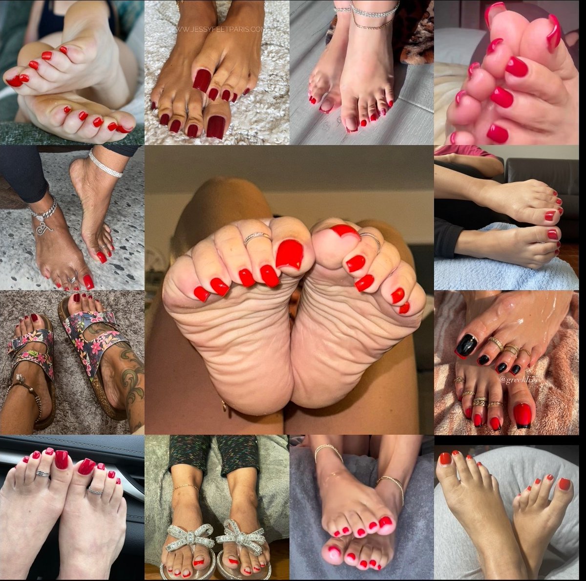 xJayceDragonx's tweet photo. @RedHotPedis dope displays of art!

@jemsheels (L-R)
@Jessyfrenchfeet 
@dfgcali 
@ursoleaddicted 
@RealTopTierToes (Top-Bottom L)
@starrfoxxx22 
@missheelslisa 
@PriAngeline (Top-Bottom R)
@Greekli77 
@LotusCheeksxo 
@FloraSolez (Center)
@itsbsm2 (Cent)
@QUEENofSOLES34  (Cent) https://t.co/dTnqsIn2ZO