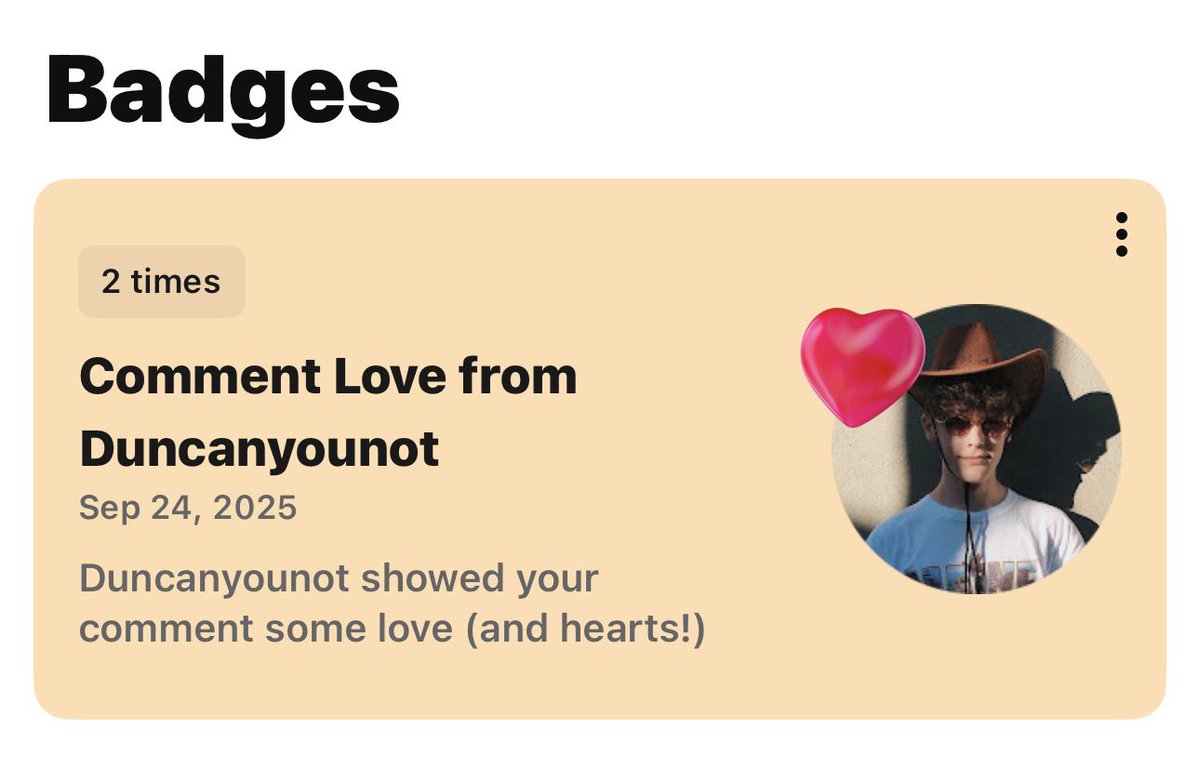 aphversion's tweet image. I subbed to be in the community thing for @DuncanYouNot and the notif I got before clicking on this was “Duncan Hearts You ❤️” 😭😭😭