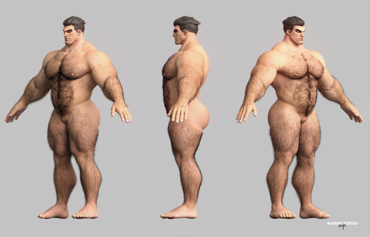 WIP 🛠️ Currently working on a 3D character — Punisher from Marvel Rivals.

It’s just the beginning, but it’s already looking 🔥

#Punisher | #MarvelRivals | #Marvel | #3DArt | #3DModeling | #WorkInProgress | #GameArt | #nsfw | #bara | #gay