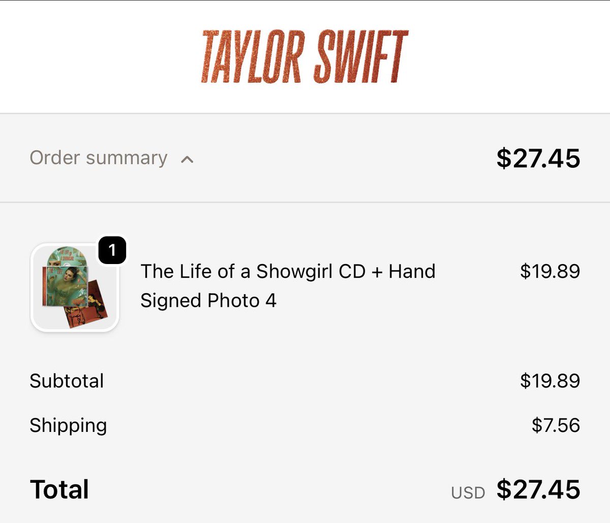 Got the one I wanted! <a href="/taylornation13/">Taylor Nation</a> <a href="/taylorswift13/">Taylor Swift</a> #tloas