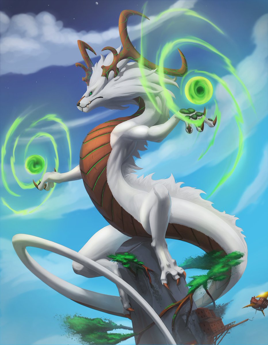 Couldn't finish it in time for the year of the Dragon, but it's done! \ o /