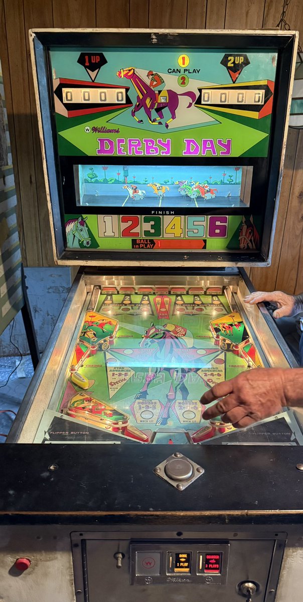 Just picked up this beauty.  Nice little horse racing piece.  Closest I may get to the Kentucky Derby.