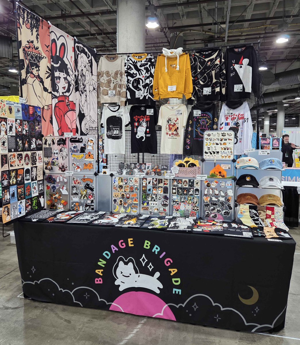 We're also at LA comic con this weekend AA F49 down in Kentia Hall 😈