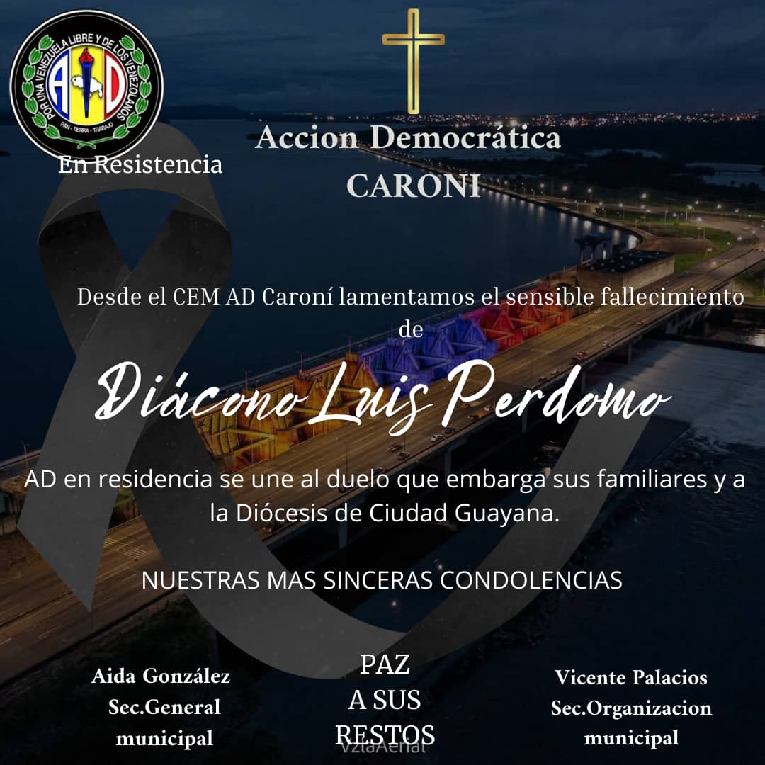 Fortaleza y resignación para toda la familia .