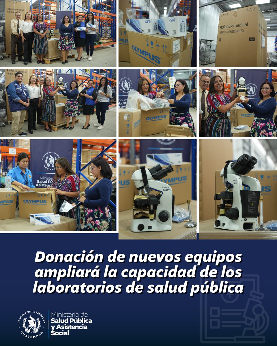 🔬🤝 El <a href="/INCAP_NUTRICION/">Instituto de Nutrición de Centro América y Panamá</a> entregó una donación valorada en Q1.9 millones a laboratorios de salud pública de la Región Metropolitana y Direcciones departamentales de redes integras de servicios de salud, fortaleciendo el diagnóstico oportuno de enfermedades como el cáncer