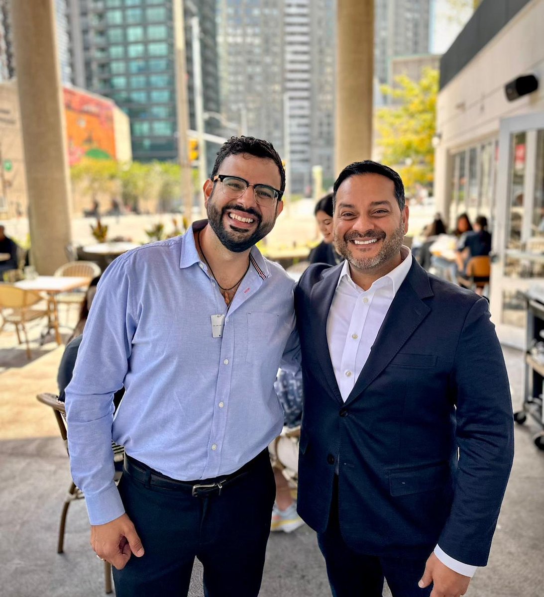 Great meeting with Daniel Koren, Executive Director of <a href="/AlliedVoicesIL/">Allied Voices for Israel</a>. 

We talked about strengthening advocacy on campus – standing united against extremism, and for truth, freedom, and human dignity.