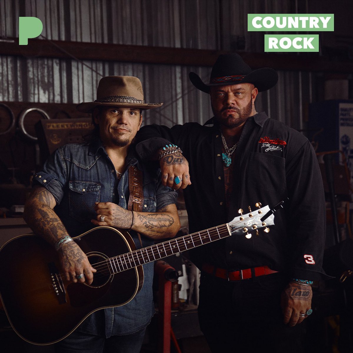 Thank you <a href="/pandoramusic/">Pandora</a> for making me and <a href="/youngstrugg/">Struggle Jennings</a> the cover of the Country Rock station 🤘 

Listen here: pandora.app.link/countryrock