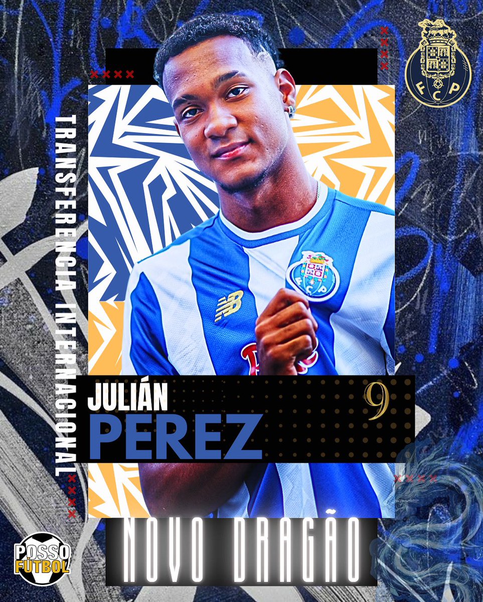 PossoFutbol's tweet photo. Nuestros talentos Jhojan De La Cruz (ext) y Julián Pérez (del) firmaron sus contratos como nuevos jugadores del @FCPorto ✍️🔝🇵🇹

Ambos formados en @CyclonesCali y de paso por #Leones llegan a Europa para reforzar el U19 del club más grande de Portugal

¡De Colombia pal Mundo! 🇨🇴 https://t.co/8prlbdsCXE