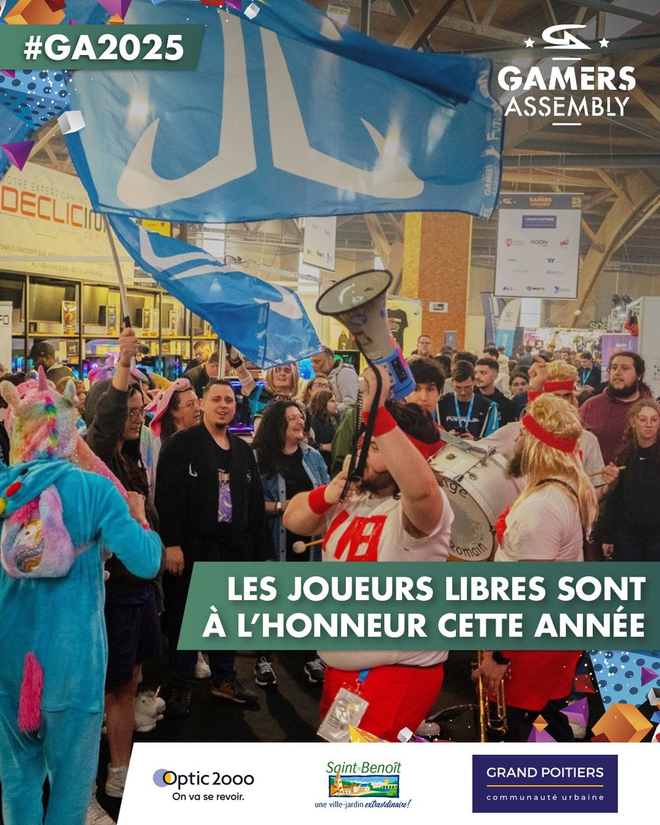 Souviens-toi des LAN d’antan…
Pas de team ultra-pro, juste des Joueurs Libres prêts à tout !
🎃 La #GA2025 Halloween Edition t’attend avec impatience. 🎮