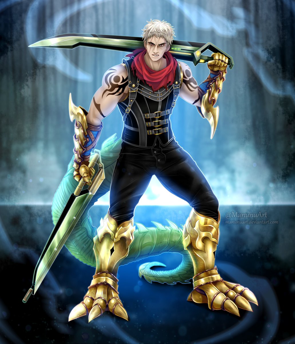 Here's my take on Druysc Udd! 🐊⚔️💪
(Commissioned by <a href="/RS_Claymore/">StorySageClaymore</a>, he belongs to <a href="/ThomasO81857193/">Druysc Udd</a>)