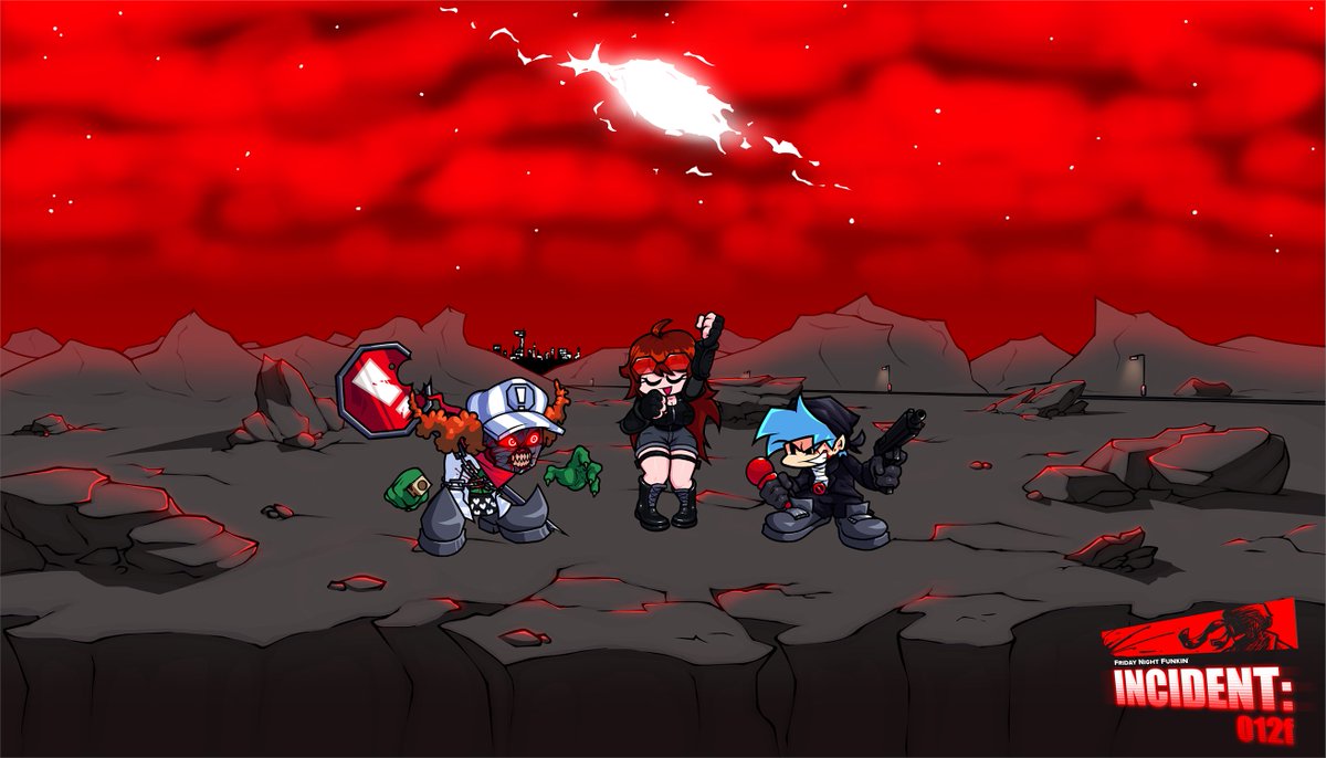 incident012f's tweet image. "Wait a second- this is like that one time I rapped against this guy in 2021!"
#fnf #incident012f #madnesscombat