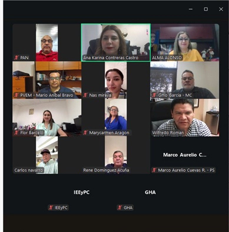 Se celebró Sesión Ordinaria de la Comisión Permanente de Paridad e Igualdad de Género, presidida por el consejero electoral, Wilfredo Román Morales Silva (<a href="/wilfred86243392/">WILFREDO</a>), e integrada por las consejeras electorales, Alma Lorena Alonso Valdivia (<a href="/almaalonso19/">Alma Alonso</a>) y Flor Terecita